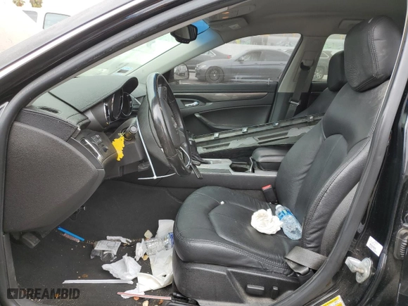 2011 Cadillac CTS Sedan with VIN 1G6DA5EY7B0132575, listed as a Copart auction lot 72469184 with 124,370 mi miles and Salvage Title. Bid and sale history available at carsss.com. Image 7.