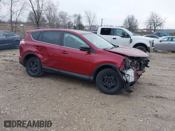 2018 Toyota RAV4 LE with VIN 2T3ZFREV9JW514778, listed as a IAAI auction lot 41202060 with 99,405 mi miles. Bid and sale history available at carsss.com. Image 1.