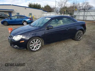 2011 Volkswagen Eos Komfort with VIN WVWBW7AH5BV002823, listed as a Copart auction lot 46122135 with 137,277 mi miles and Clean Title. Bid and sale history available at DreamBid. Image 1.