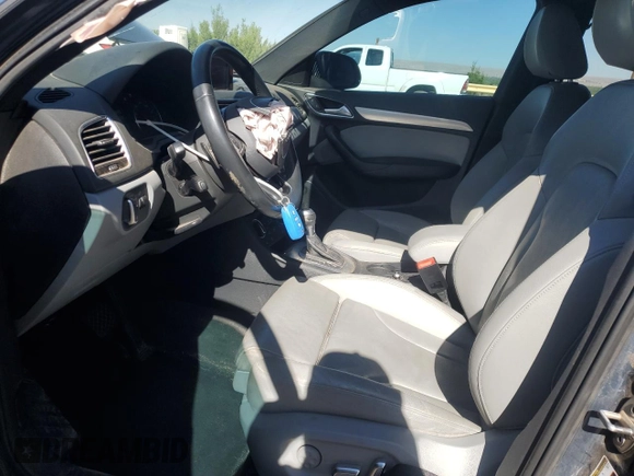 2018 Audi Q3 Premium with VIN WA1BCCFS3JR008904, listed as a Copart auction lot 56751425 with 75,943 mi miles and Salvage title. Bid and sale history available at DreamBid. Image 7.