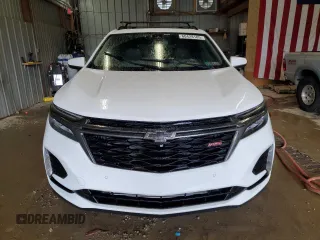 2022 Chevrolet Equinox RS with VIN 3GNAXWEV2NS103886, listed as a Copart auction lot 60428185 with Not provided miles and Salvage title. Bid and sale history available at DreamBid. Image 5.