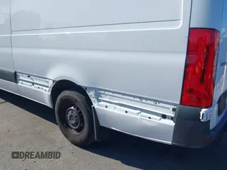 2023 Mercedes-Benz Sprinter Cargo with VIN W1Y4NCHY2PT151425, listed as a IAAI auction lot 41889490 with 27,563 mi miles. Bid and sale history available at carsss.com. Image 20.