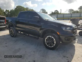 2021 Ford Ranger XL with VIN 1FTER4EHXMLD15412, listed as a Copart auction lot 55741155 with 45,794 mi miles and Salvage title. Bid and sale history available at DreamBid. Image 4.