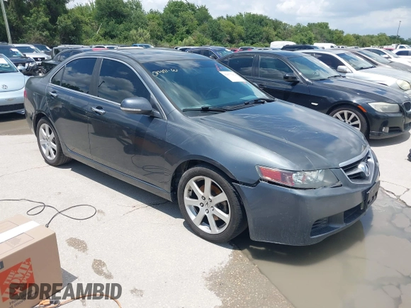 2004 Acura TSX with VIN JH4CL968X4C040062, listed as a IAAI auction lot 42677232 with 204,481 mi miles and . Bid and sale history available at DreamBid. Image 1.
