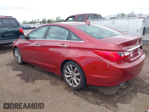 2012 Hyundai Sonata Limited with VIN 5NPEC4AC9CH447253, listed as a IAAI auction lot 42046810 with 108,750 mi miles and . Bid and sale history available at carsss.com. Image 3.
