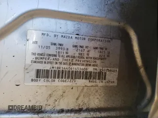 2006 Mazda 3 S Sport with VIN JM1BK144061453608, listed as a Copart auction lot 79045044 with 180,207 mi miles and Salvage Title. Bid and sale history available at DreamBid. Image 12.