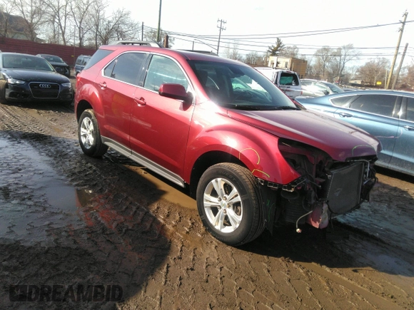 2012 Chevrolet Equinox LT w/2LT with VIN 2GNFLNEKXC6277590, listed as a IAAI auction lot 41694167 with 105,956 mi miles. Bid and sale history available at carsss.com. Image 1.