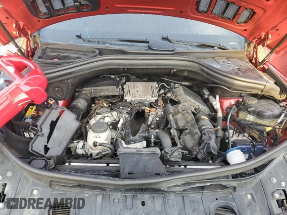 2016 Mercedes-Benz GLE 450 AMG with VIN 4JGED6EB3GA021464, listed as a Copart auction lot 86598694 with 80,910 mi miles and Salvage title. Bid and sale history available at DreamBid. Image 12.