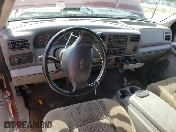 2001 Ford Super Duty F-250 XL with VIN 1FTNW20F71EA88974, listed as a Copart auction lot 71617194 with 358,291 mi miles and Non Repairable. Bid and sale history available at carsss.com. Image 8.
