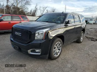 2016 GMC Yukon Denali with VIN 1GKS2CKJ1GR354386, listed as a Copart auction lot 80504333 with 118,258 mi miles and Salvage Title. Bid and sale history available at carsss.com. Image 1.