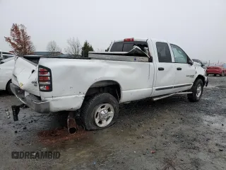 2006 Dodge Ram 2500 SLT with VIN 1D7KS28C66J149812, listed as a Copart auction lot 83473344 with 138,693 mi miles and Salvage Title. Bid and sale history available at carsss.com. Image 3.