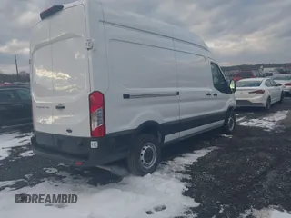 2023 Ford Transit Cargo with VIN 1FTBW1X83PKC09336, listed as a IAAI auction lot 41299101 with 10,551 mi miles and . Bid and sale history available at DreamBid. Image 4.