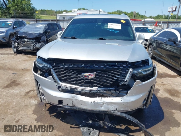 2020 Cadillac XT6 FWD Premium Luxury with VIN 1GYKPCRS1LZ188645, listed as a IAAI auction lot 40128169 with 39,957 mi miles. Bid and sale history available at carsss.com. Image 12.