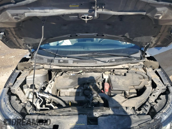 2017 Nissan Rogue SV with VIN JN1BJ1CR5HW135847, listed as a Copart auction lot 59091395 with 75,509 mi miles and Salvage title. Bid and sale history available at DreamBid. Image 12.