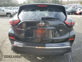 2023 Nissan Murano SL with VIN 5N1AZ2CJ4PC124965, listed as a Copart auction lot 46850145 with 51,672 mi miles and Non Repairable. Bid and sale history available at DreamBid. Image 6.