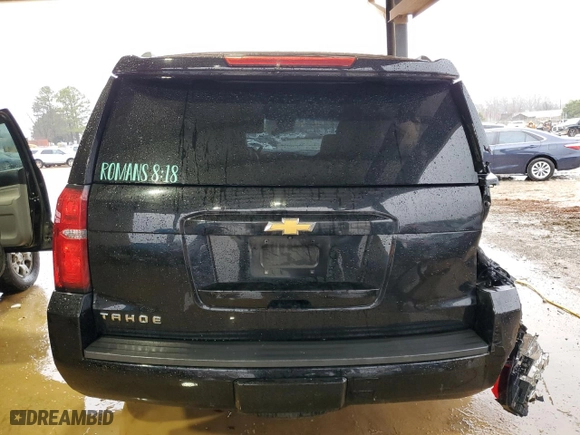 2015 Chevrolet Tahoe LT with VIN 1GNSCBKC1FR743412, listed as a Copart auction lot 45120905 with 146,348 mi miles and Salvage Title. Bid and sale history available at carsss.com. Image 6.