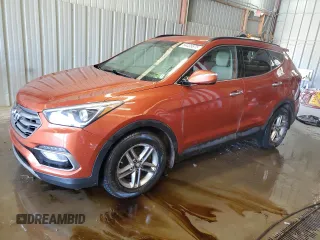2018 Hyundai Santa Fe 2.4L z VIN 5XYZUDLB7JG510261, wystawiony jako Copart lot #54408675 z przebiegiem 141 385 mil mil oraz Szkoda całkowita • Salvage title. Historia ofert i sprzedaży dostępna na DreamBid. Obrazek 1.