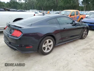 2021 Ford Mustang EcoBoost with VIN 1FA6P8TH7M5111908, listed as a Copart auction lot 59636085 with 57,667 mi miles and Salvage title. Bid and sale history available at DreamBid. Image 3.