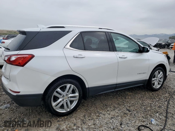 2019 Chevrolet Equinox Premier z VIN 2GNAXYEX1K6127815, wystawiony jako Copart lot #54345195 z przebiegiem 79 951 mil mil oraz Szkoda całkowita • Salvage title. Historia ofert i sprzedaży dostępna na DreamBid. Obrazek 3.
