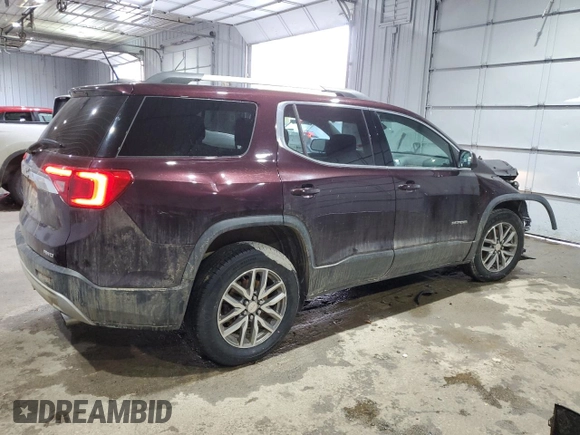 2018 GMC Acadia SLE z VIN 1GKKNSLS8JZ118592, wystawiony jako Copart lot #46140045 z przebiegiem 164 320 mil mil oraz Szkoda całkowita • Salvage title. Historia ofert i sprzedaży dostępna na DreamBid. Obrazek 3.