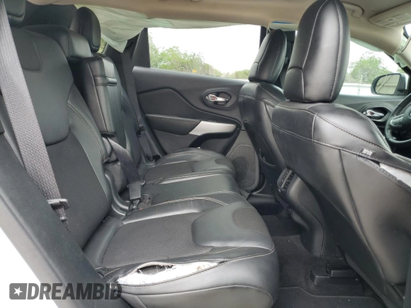 2018 Jeep Cherokee Latitude Plus with VIN 1C4PJLLB3JD542598, listed as a Copart auction lot 51482035 with 76,543 mi miles and Salvage Title. Bid and sale history available at DreamBid. Image 10.