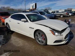 2017 Maserati Quattroporte z VIN ZAM56RRL5H1206129, wystawiony jako Copart lot #78311383 z przebiegiem 76 978 mil mil oraz . Historia ofert i sprzedaży dostępna na DreamBid. Obrazek 4.