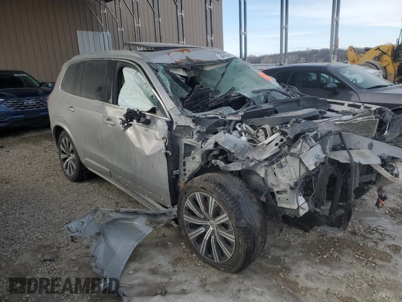 2024 Volvo XC90 Plus Bright Theme with VIN YV4L12PE0R1240967, listed as a Copart auction lot 42152975 with Not Provided miles and Non Repairable. Bid and sale history available at DreamBid. Image 4.
