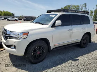 2018 Toyota Land Cruiser z VIN JTMCY7AJ7J4064276, wystawiony jako Copart lot #59495005 z przebiegiem Nie podano mil oraz Szkoda całkowita • Salvage title. Historia ofert i sprzedaży dostępna na DreamBid. Obrazek 1.
