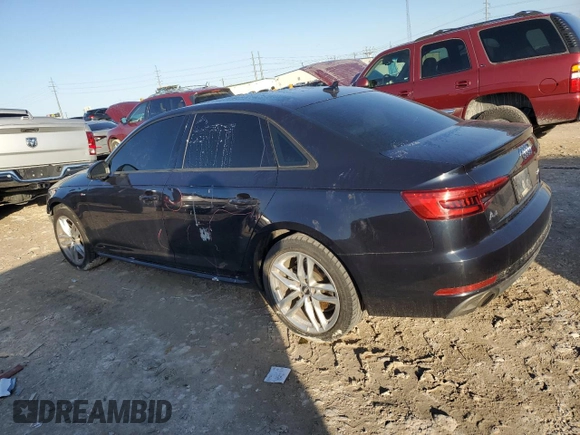 2017 Audi A4 Season of Audi ultra Premium with VIN WAUKMAF40HN044508, listed as a Copart auction lot 83686714 with 96,976 mi miles and Salvage Title. Bid and sale history available at carsss.com. Image 2.
