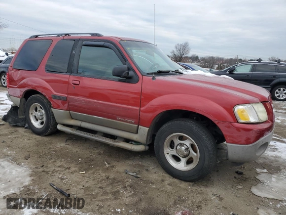 2002 Ford Explorer Sport Value with VIN 1FMYU60E02UC29341, listed as a Copart auction lot 88147345 with 164,167 mi miles and Salvage title. Bid and sale history available at DreamBid. Image 4.