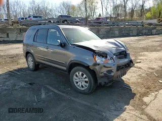 2005 Honda CR-V EX SE with VIN JHLRD78965C012301, listed as a Copart auction lot 53502305 with 0 mi miles and Salvage Title. Bid and sale history available at carsss.com. Image 12.