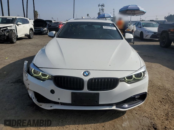 2020 BMW 4 Series 430i with VIN WBA4J1C01LBU67532, listed as a Copart auction lot 83257984 with 68,664 mi miles and Salvage Title. Bid and sale history available at DreamBid. Image 5.