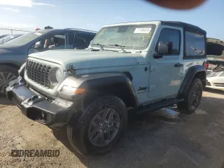 2024 Jeep Wrangler Sport with VIN 1C4PJXAGXRW304172, listed as a Copart auction lot 75184474 with Not provided miles and Non repairable. Bid and sale history available at DreamBid. Image 1.