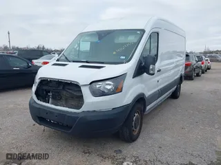 2017 Ford Transit Van with VIN 1FTYE2CMXHKA21372, listed as a IAAI auction lot 41612153 with NaN miles. Bid and sale history available at carsss.com. Image 18.