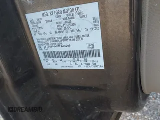 2008 Ford F-150 XLT с VIN 1FTPW14V08FA05295, выставлен на аукционе IAAI как лот 42696197 с пробегом Не указан миль и . История ставок и продаж доступна на DreamBid. Изображение 9.