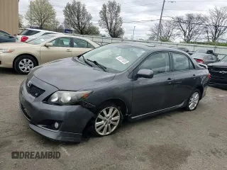 2009 Toyota Corolla with VIN 1NXBU40E89Z147619, listed as a Copart auction lot 53291535 with 196,840 mi miles and Salvage Title. Bid and sale history available at carsss.com. Image 10.
