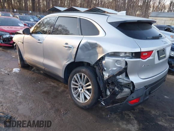 2017 Jaguar F-Pace 35t Prestige with VIN SADCK2BV5HA886774, listed as a IAAI auction lot 41331006 with 78,720 mi miles and . Bid and sale history available at DreamBid. Image 3.