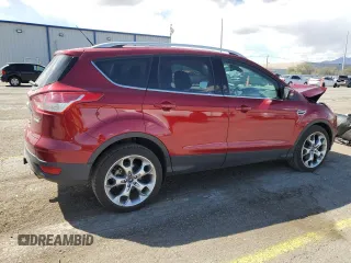 2015 Ford Escape Titanium with VIN 1FMCU0J99FUB88058, listed as a Copart auction lot 51992055 with 44,409 mi miles and Salvage Title. Bid and sale history available at carsss.com. Image 3.