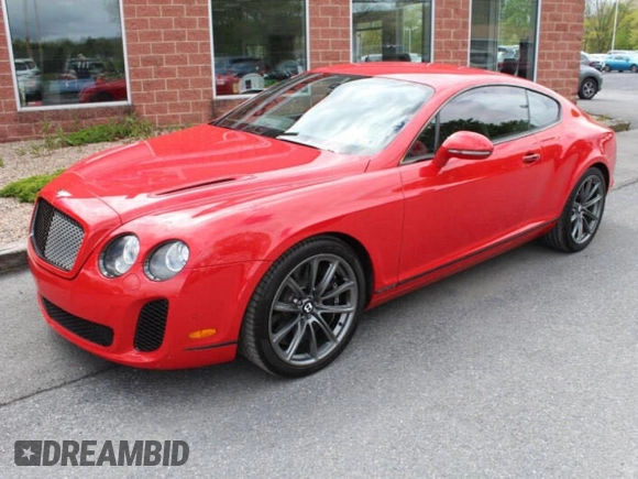 2010 Bentley Continental GT with VIN SCBCU8ZAXAC063914, listed as a Copart auction lot 45789105 with 15,663 mi miles and Clean Title. Bid and sale history available at DreamBid. Image 2.