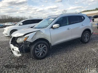 2016 Nissan Rogue SV with VIN 5N1AT2MT7GC813769, listed as a Copart auction lot 49674465 with 130,693 mi miles and Salvage Title. Bid and sale history available at carsss.com. Image 1.