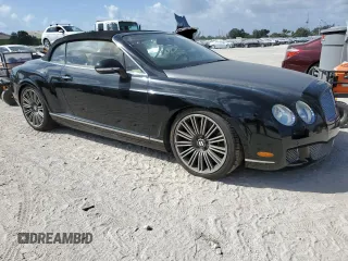 2010 Bentley Continental GT with VIN SCBDP3ZA2AC064277, listed as a Copart auction lot 44899245 with 38,206 mi miles and Salvage Title. Bid and sale history available at DreamBid. Image 4.