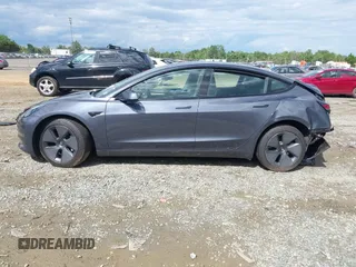 2023 Tesla Model 3 with VIN 5YJ3E1EA4PF515844, listed as a IAAI auction lot 42321123 with 46,683 mi miles and . Bid and sale history available at DreamBid. Image 14.