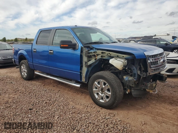 2014 Ford F-150 XL with VIN 1FTFW1EF1EKG42007, listed as a Copart auction lot 49148105 with 192,228 mi miles and Salvage Title. Bid and sale history available at carsss.com. Image 4.