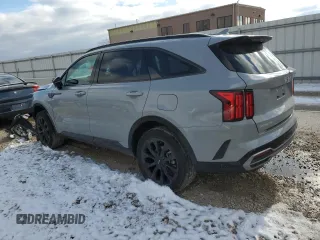2023 Kia Sorento X-Line SX Prestige with VIN 5XYRKDLFXPG252920, listed as a Copart auction lot 82890104 with 31,904 mi miles and Salvage Title. Bid and sale history available at DreamBid. Image 2.