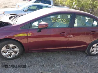 2015 Honda Civic LX with VIN 19XFB2F52FE116108, listed as a IAAI auction lot 42020372 with 161,385 mi miles and . Bid and sale history available at DreamBid. Image 14.