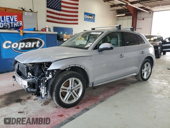 2021 Audi Q5 Premium with VIN WA1G2AFY9M2048564, listed as a Copart auction lot 89156695 with 59,950 mi miles and Salvage title. Bid and sale history available at DreamBid. Image 1.
