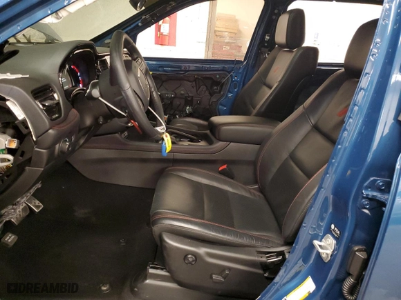 2024 Dodge Durango R/T Plus with VIN 1C4SDJCT8RC127051, listed as a Copart auction lot 86979404 with 6,358 mi miles and Salvage Title. Bid and sale history available at carsss.com. Image 7.