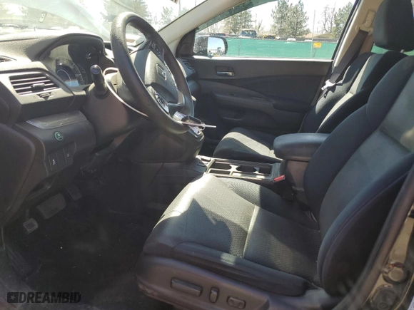 2015 Honda CR-V EX with VIN 3CZRM3H50FG700676, listed as a Copart auction lot 50595625 with 166,024 mi miles and Salvage Title. Bid and sale history available at carsss.com. Image 7.