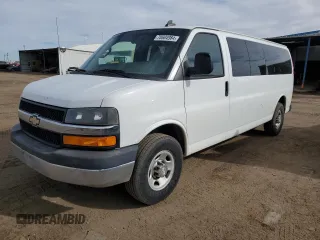 2016 Chevrolet Express Passenger LS with VIN 1GAZGNFF6G1202060, listed as a Copart auction lot 78604984 with 314,113 mi miles and Clean title. Bid and sale history available at DreamBid. Image 1.
