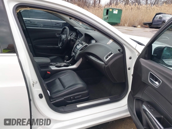 2018 Acura TLX Technology with VIN 19UUB1F57JA002314, listed as a IAAI auction lot 41641179 with 125,418 mi miles and . Bid and sale history available at carsss.com. Image 5.
